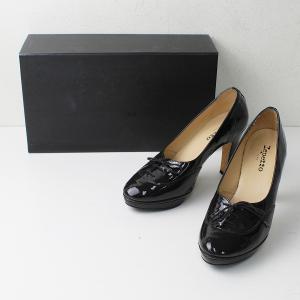 【スプリングセール】repetto レペット NICOL エナメル レースアップ パンプス 38.5...