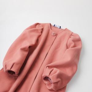 エムズグレイシー テーラードタフタドレス 419102 コート 36 ネイビー  