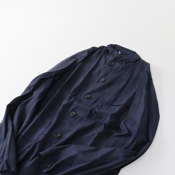 【サマーセール】フォーティーファイブアール 45R 美品 2023SS レーヨンダンプのシャツジャケ...