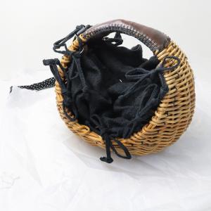 エバゴス ebagos キャンバス かご袋 ショルダーバッグ /カーキ  