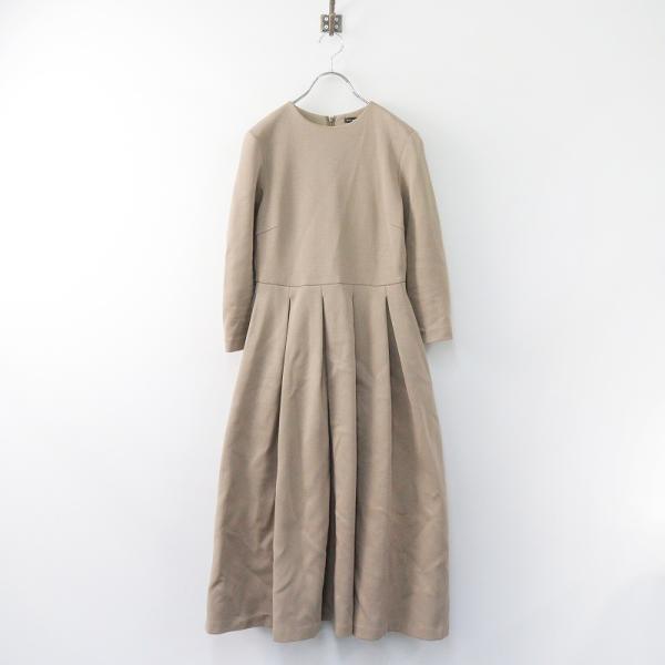 ツルバイマリコオイカワ TSURU By MARIKO OIKAWA コットン ノーカラー ドレス ...