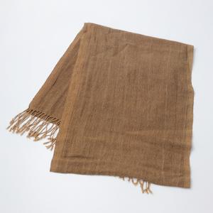 USAATO うさと 手織り 手紡ぎ 裾広 ハイネック プルオーバートップス  