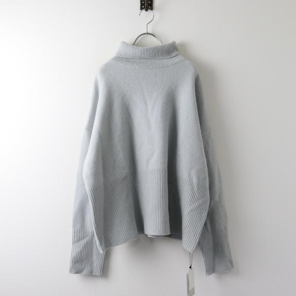 オードリーアンドジョンワッド Audrey and John Wad ウールハイネックニットプルオー...