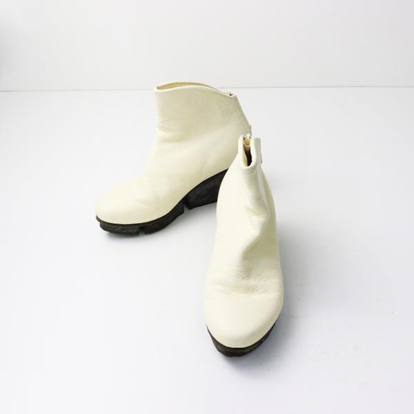 【スプリングセール】トリッペン trippen Swift ショートブーツ 35/オフホワイト 22...
