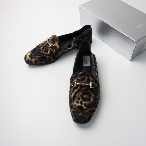 【極美品】グッチ　ローファー　ホースビット　レオパード　ヒョウ柄　23cm 極美品】グッチ ローファー ホースビット レオパード ヒョウ柄