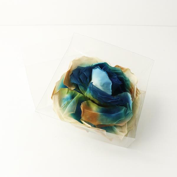 美品 2025 トワヴァーズ TOWAVASE Yvette brooch イヴェットブローチ＼ブル...