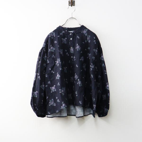 【サマーセール】2025AW ネストローブ nest Robe ヴィンテージフラワープリントタキシー...