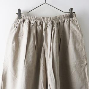 イチ ichi リネン タック ワイド ガウチ...の詳細画像2