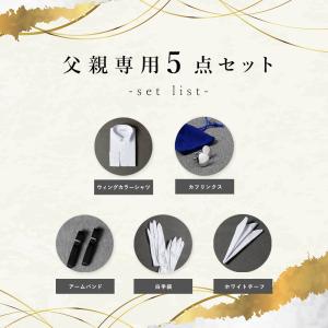 【父親モーニング小物セット】5点セット 結婚式...の詳細画像1