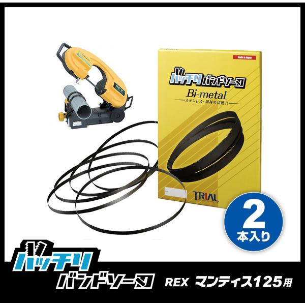 レッキス(REX) バンドソー替刃 マンティス125 120A XB125 XB120A バッチリバ...