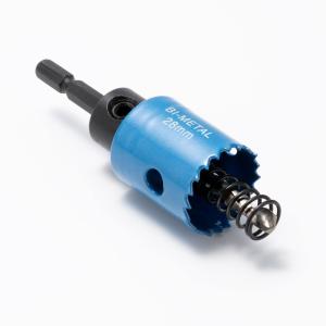 六角軸 バイメタルホルソー 22mm 鉄 ステンレス 穴あけ インパクト用