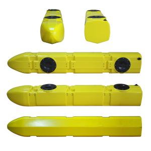 樹脂製サイドフロート 1750 ボート用 左右...の詳細画像1