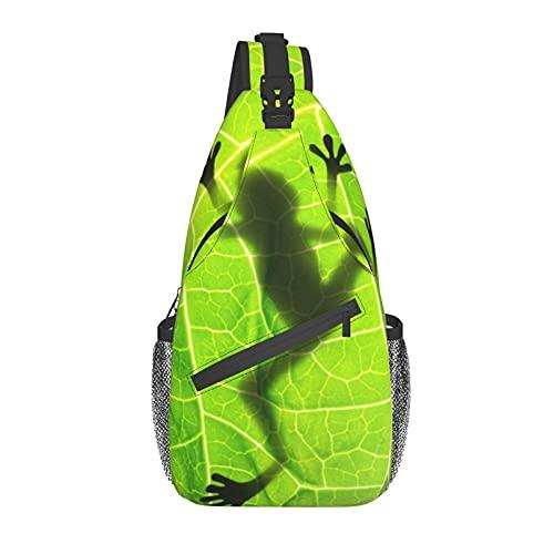 Frog Shadow Cross Chest Bag DiagonallySling Backpa...