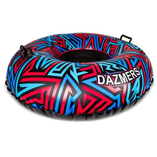 Dazmers Toys 47 Inch Snow Tube Large Inflatable Sn...