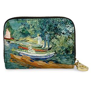 Monarque RFID Secure Zippered Wallet Van Gogh Bank Of Oise｜triangles-asia