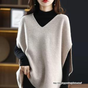 ニットベスト レディース プルオーバー Vネック 秋冬 チョッキ 重ね着 秋服 ジレー セーター 着痩せ 上着 レイヤード カジュアル 秋コーデ 細身 ベスト
