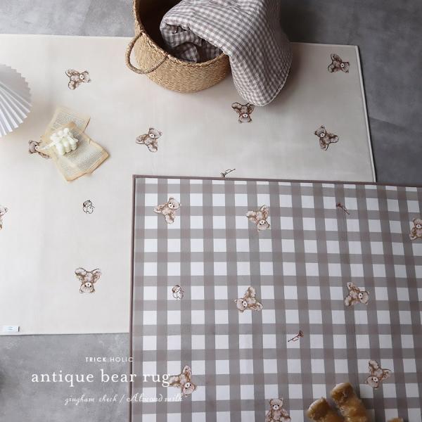 TRICKHOLIC antique bear rug（約100×140ｃｍ）TRICK HOLIC...