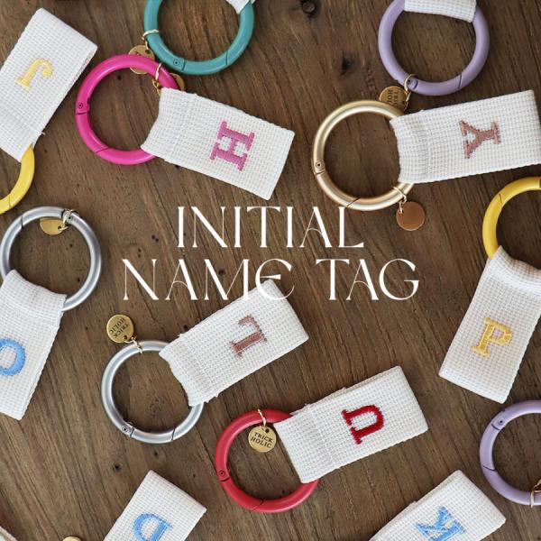 【10点までネコポス可】TRICK HOLIC オリジナル イニシャル ネームタグ