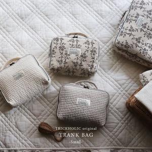 TRICK HOLIC quilting trunk bag キルティングトランクバ�