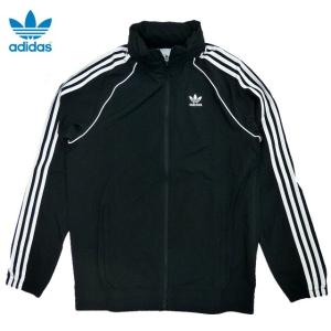 adidas ORIGINALS SST Windbreaker アディダス オリジナルス トレフォイル ウィンドブレーカー ナイロンジャケット 黒 CW1309｜trickortreat