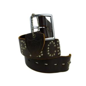 HTC エイチティーシー サイズ:32 スタッズレザーベルト 中古 BS99