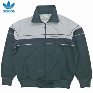 adidas(アディダス) 60s 西ドイツ製 デサント製 ロゴ刺繍 ライン トラックジャケット メンズ import：M 【中古】【ブランド古着バズストア】 adidas（アディダス） 60s 西ドイツ製 デサント製 ロゴ刺繍 ライン