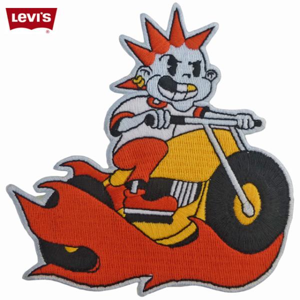 Levi's Hot Rod Patch リーバイステイラーショップ ホットロッド ワッペン パッチ...