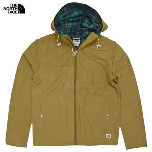 US企画 The North Face Fruitvale Jacket ノースフェイス フードジャケット ヘリテージ 耐風 撥水 茶タグ復刻 メンズ 茶 Utility Brown｜trickortreat