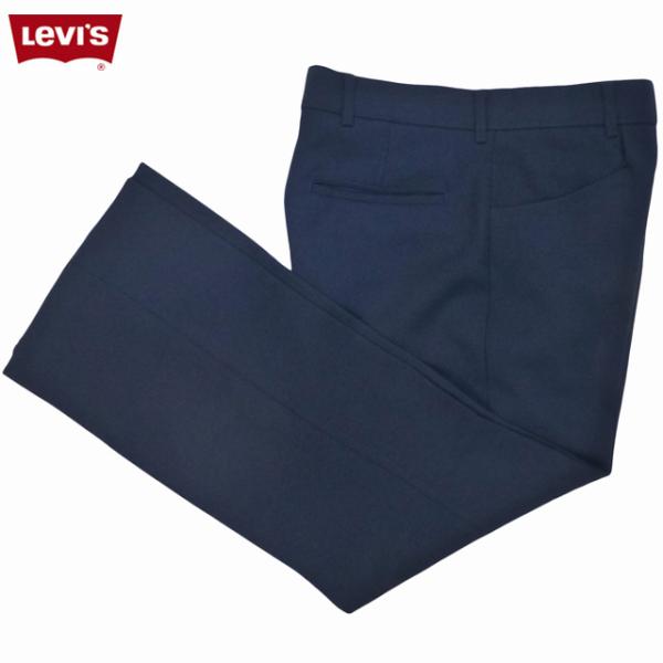 Used 80's Levis Sta-Prest Action Slacks Navy/古着 80...