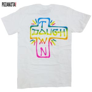 LA限定 Pizzanista Dough Town Tee ピッザニスタ Tシャツ 半袖 C.R. Stecyk III パウエルペラルタ Dog Town パロディー 海外限定 白【ゆうパケット対応】｜trickortreat