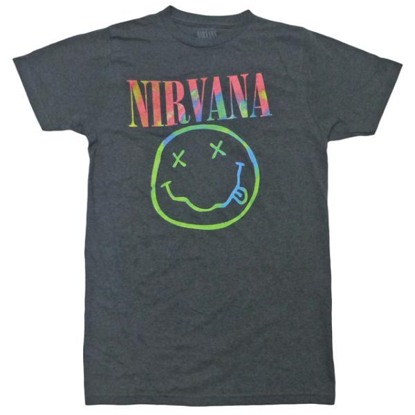 海外正規オフィシャル Women&apos;s Nirvana Neon Smiley Graphic Tee...