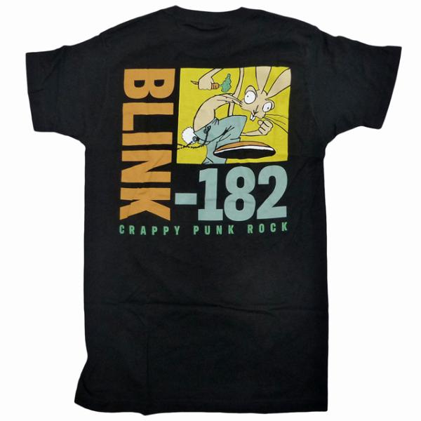 海外正規オフィシャル blink-182 Crappy Punk Rock Tee Tシャツ ブリン...