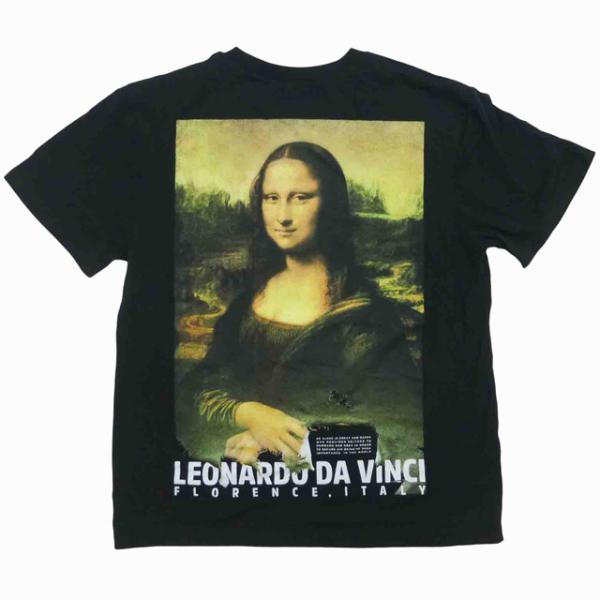 海外正規ライセンス Leonardo da Vinci Mona Lisa Tee レオナルド・ダ・...