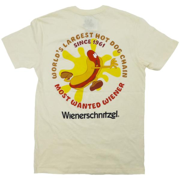 海外正規ライセンス Wienerschnitzel Hot Dog Tee ウィンナーシュニッツェル...