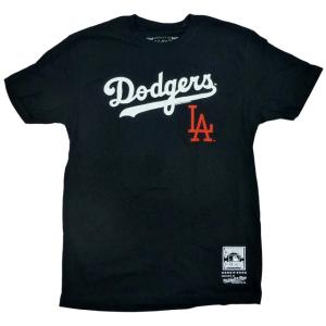 MLB ロサンゼルス デコルテポーズ Tシャツ ブラック 黒 ドジャース 大