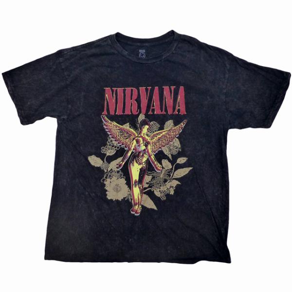 海外正規オフィシャル Nirvana In Utero Acid Tee ニルヴァーナ イン・ユ―テ...