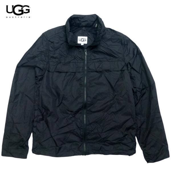 UGG Shawn Packable Zip-Up Jacket アグ フード付きナイロンジャケット...