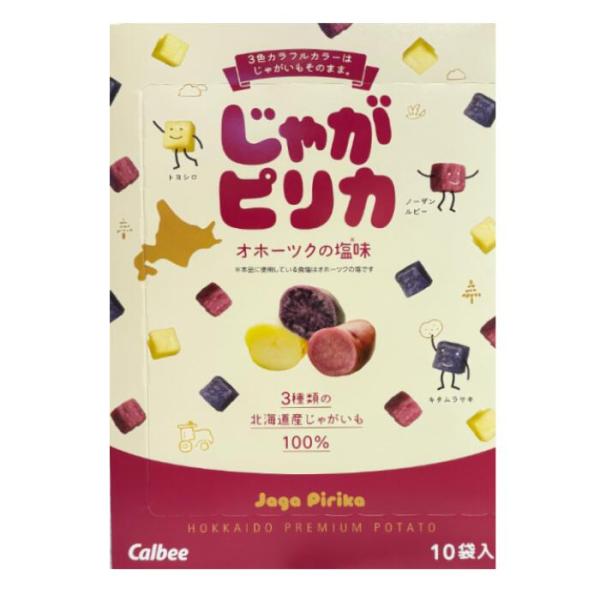 Calbee(カルビー)　じゃがピリカ 【18g×10袋入】