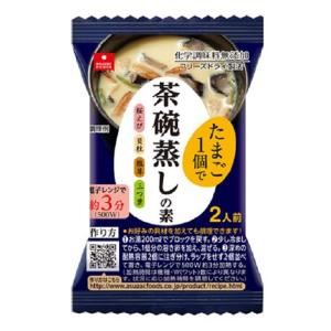 アスザックフーズ 卵1個で茶碗蒸しの素 72食：6食×12箱