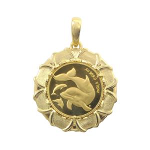 TRIDEA JEWELRY（トライディアジュエリー） 純金 k24 ドルフィン