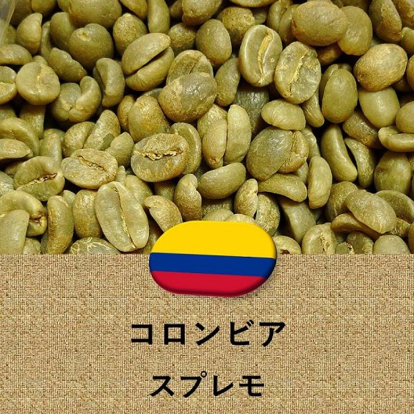 コーヒー生豆 コロンビア産 スプレモ 未焙煎 生豆 100g 014151.com 爆買