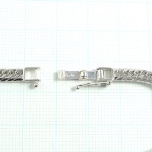 18金 ホワイトゴールド 喜平 ブレスレット ...の詳細画像5