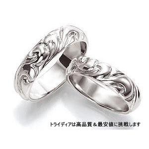 StyleスタイルAT107写真右Pt900プラチナリング結婚指輪マリッジ プレゼント ギフト｜trideacoltd