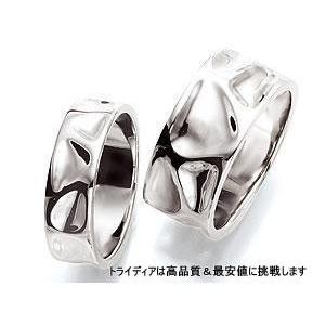 K18WGホワイトゴールドリング結婚指輪Styleスタイル写真左AT109 プレゼント ギフト｜trideacoltd