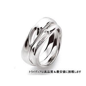 K18WGホワイトゴールドリング結婚指輪Lelierルリエ写真右LL105 プレゼント ギフト