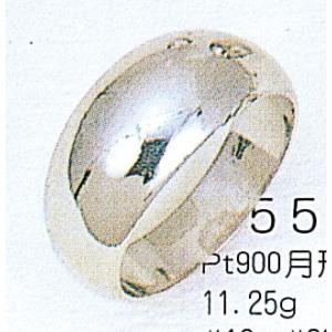 Pt900月形11gプラチナマリッジリング結婚指輪TRK556 プレゼント ギフト｜trideacoltd