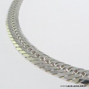 喜平ブレスレット プラチナ 6面ダブル PT850 30g-20cm 造幣局検定刻印