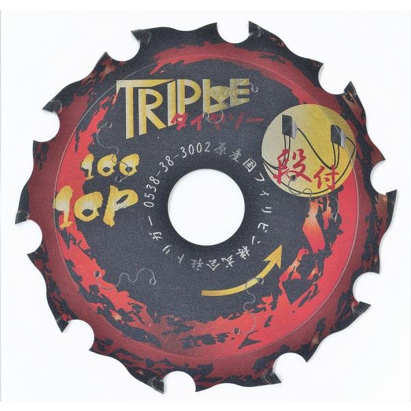 【硬質窯業系サイディング用 チップソー】トリプルダイヤソー 100×10 1枚
