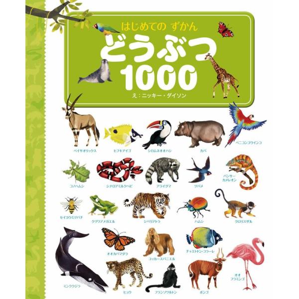 はじめてのずかん どうぶつ1000