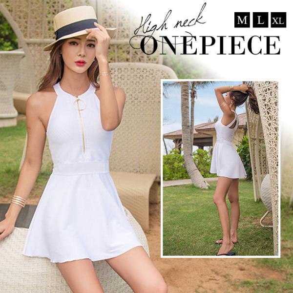 【訳あり】 M-XL 水着 レディース 大きいサイズ 体型カバー ワンピース ママ水着 体型カバー水...